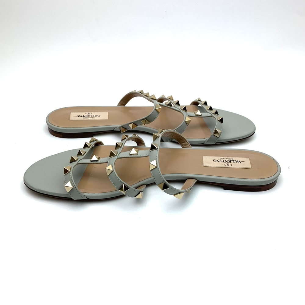 VALENTINO Rockstud Slide Sandal SZ9.5 - Picture 6 of 14